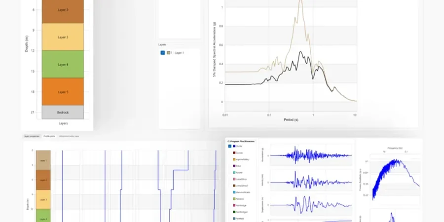 Illustrative image of Seismic amplification analysis in Ballarat