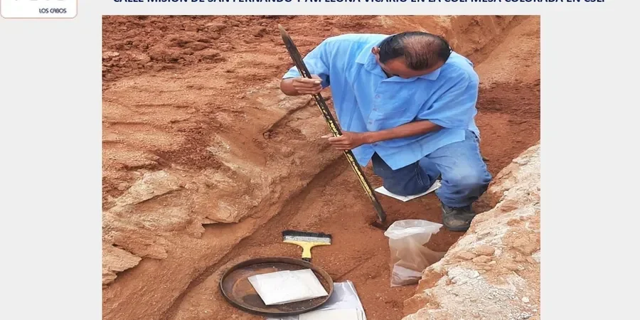 Illustrative image of Exploratory test pit in Ballarat