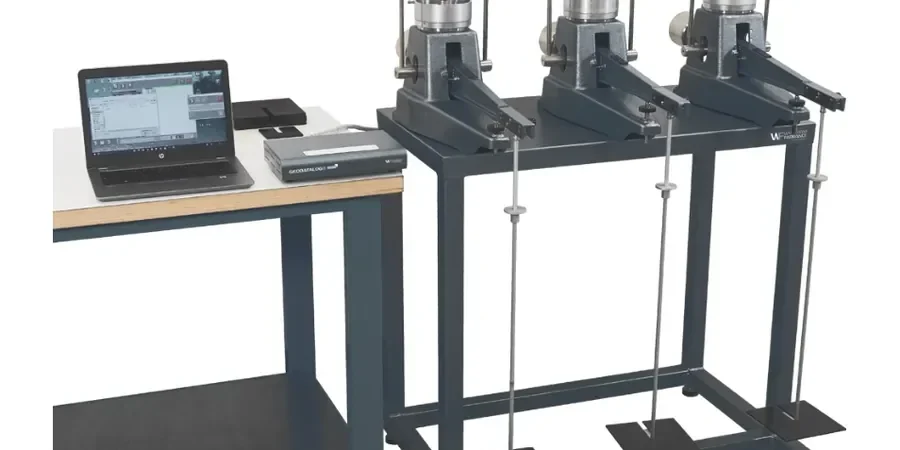 Illustrative image of Oedometer consolidation test in Ballarat