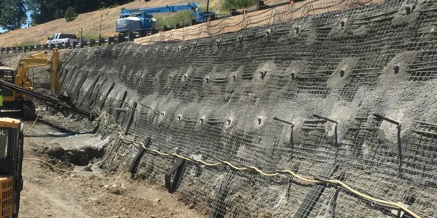 Illustrative image of Slope stabilization design in Ballarat