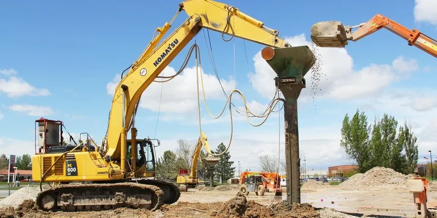 Illustrative image of Vibrocompaction design in Ballarat